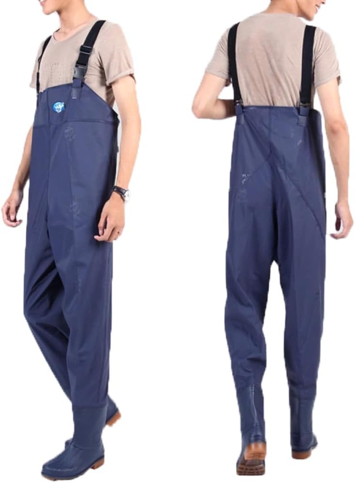 Aikelai 3-Ply Insulated Chest Waders for Men Duck Hunting & Fly Fishing Waders for Men Waterproof Wading Pants with Boots - Image 3
